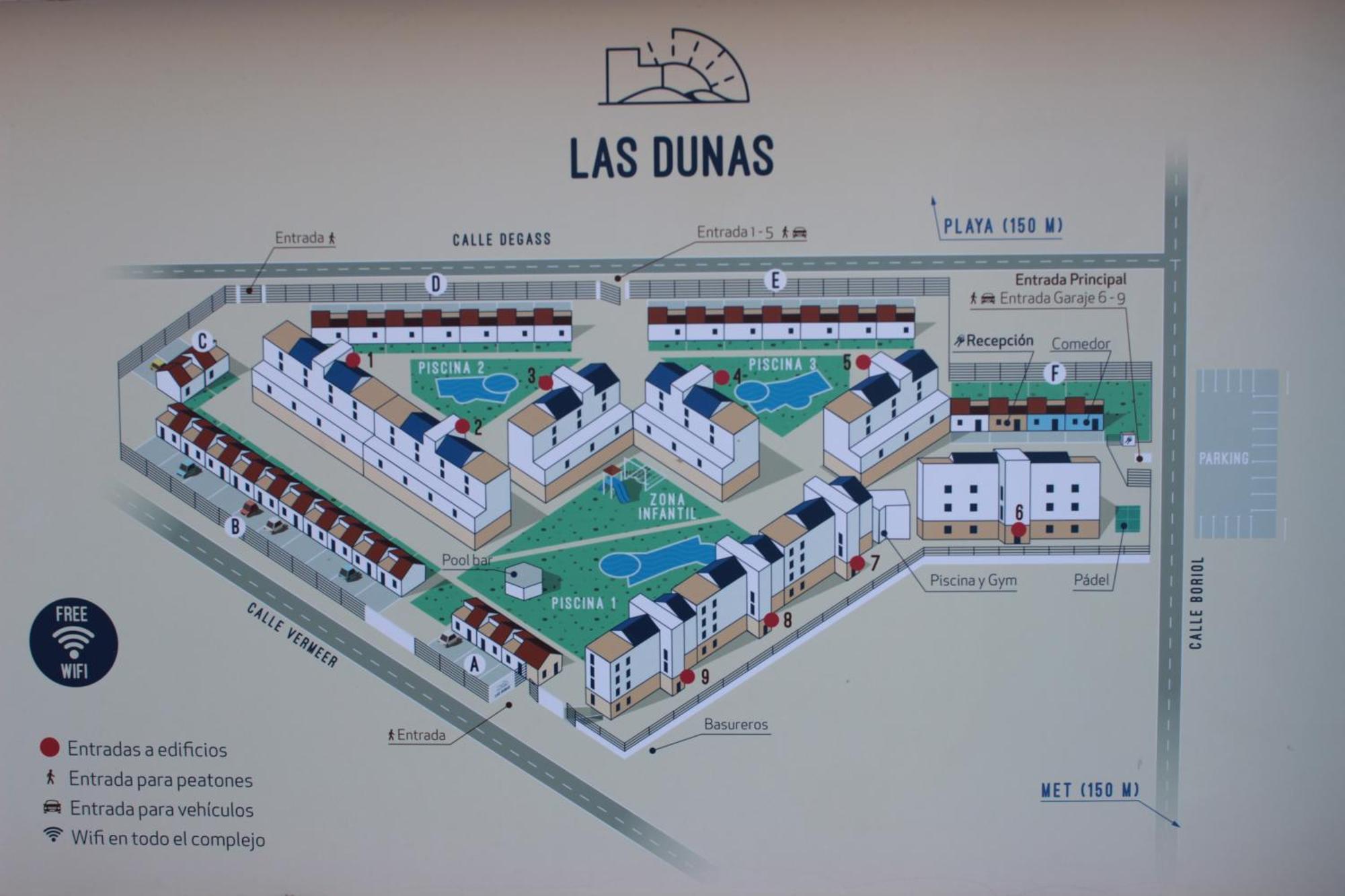 R223 Apartamento Las Dunas Oliva Nova Exteriér fotografie